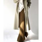 ショッピングロングスカート スカート プリーツニットロングスカート