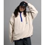  половина ZIP флис тянуть over мужской женский 