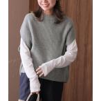 ベスト ジレ 「追加2」ハミルトンウール畔ベスト レディース