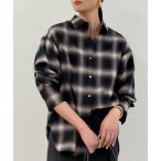 ショッピングドレス ブラウス シャツ ベーシックオンブレチェックシャツ レディース
