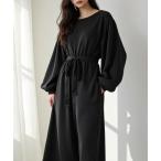 ワンピース ウエストリボンエレガ�