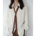 ブラウス シャツ オーバーサイズシ�
