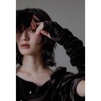 アームカバー ベロアアームカバー アームウォーマー 指穴 無地 おしゃれ 結婚式 二次会 成人式 同窓会 パーティー オケージョン お呼ばれ レディー