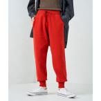 [FREAK'S STORE] легкий брюки SMALL красный женский 