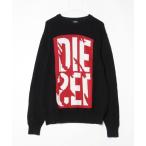 「DIESEL」 長袖ニット X-LARGE ブラック メンズ