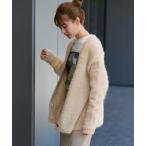 ショッピングロングカーディガン 「FRAMeWORK」 ニットカーディガン FREE ベージュ レディース