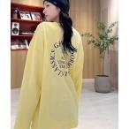 「GAP」 長袖Tシャツ S イエロー メンズ