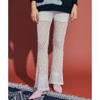 [uyu.] легкий брюки FREE белый женский 