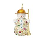 ショッピングオーナメント インテリア レジンオーナメント スノーマン ホワイト