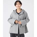 コート アウター 「SANYO Style EDITION掲載」ウールスーパービーバーフーデッドコート レディース