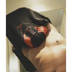 パジャマ SAUVENIR/サウベニア 別注 KANNAIGI × サウナ田ヒロユキ プリント ロングスリーブセットアップ /長袖館内着 メンズ