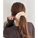 ショッピングシュシュ シュシュ 「apres jour clair」ベロアシュシュ