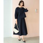 セットアップ BEAUTY FORM KNIT フレアスカート セットアップ レディース
