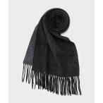 マフラー カシミヤブレンドソリッドマフラー メンズ