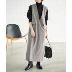 ワンピース 「WEB限定 / 追加」ダブルクロスVネックワンピース