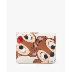 財布 ディズニー×ケイト・スペード ニューヨーク チップ＆デール スモール バイフォールド ウォレット レディース メンズ