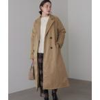 トレンチコート コート ナイロンオーバーサイズトレンチコート レディース