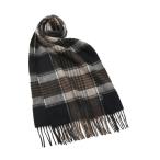 ストール マフラー カシミヤチェックマフラー メンズ