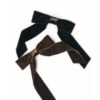 ヘアクリップ ベロアリボンバレッタ