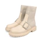 ブーツ 柔らかい キラキラ きれいめ ビジュー ニット ブーツ /41481 レディース