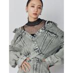 デニムジャケット gジャン 「セットアップ対応」2wayデニムジャケット レディース