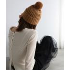 ニット帽 ニットキャップ 「ROBERT MACKIE」リブニットキャップ レディース