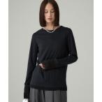 tシャツ チュールレイヤードロンＴ レディース