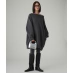 ワンピース オフショルスウェットミニワンピ