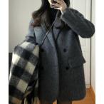 ピーコート pコート 襟付きコート レディース