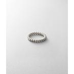 ショッピングピンキーリング 指輪 リング シルバー ボールラインピンキーリング レディース