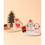 MAMBO 木の卓上オーナメント / WINTER snowman