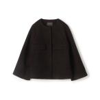 ジャケット ノーカラージャケット ロービングオックス  Aラインジャケット レディース