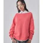 トレーナー スウェット ピグメントスウェットプルオーバー レディース