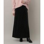 スカート キラキラベロアナロースカート