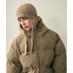 ショッピングJACKET ダウンコート ダウンジャケット hood pudding jacket / フード付きパディングジャケット レディース