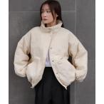 ショッピングバブ ブルゾン アウター ハイネック中綿ブルゾン レディース