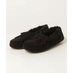 デッキシューズ モカシン LIBERTYDOLL フリンジモカシン ボアスリッポン(3207) レディース