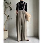 ショッピングマキシ ワンピース 「WEB限定」ツイルサロペット