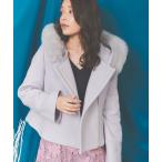 ショッピング毛皮 「NOELA」 ブルゾン M グレー レディース