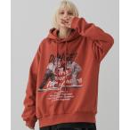 ショッピングレンガ 「AIVER」 プルオーバーパーカー MEDIUM レンガ メンズ