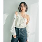 [LEPSIM] топ LARGE слоновая кость женский 