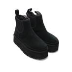 「UGG」 ショートブーツ 24.0cm ブラック レディース