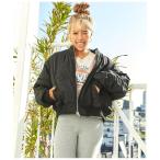 [anap mimpi] блузон FREE черный женский 