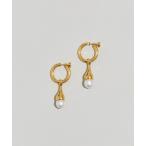 [LAPUIS] серьги ( обе уголок для ) FREE Gold женский 