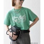 「GOOD ROCK SPEED」 半袖Tシャツ ONE SIZE グリーン レディース