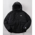 ショッピングポイント ダウンジャケット ダウン 「88」「STARTER/スターター」ロゴワンポイント ファイバーダウン フード ジャケット/「防風」「撥水」「ストレッチ」