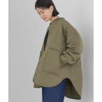 [AMERICAN HOLIC] стеганое полотно блузон L хаки женский 