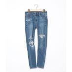 ショッピングアメリカンイーグル 「American Eagle」 スキニーデニムパンツ - ブルー レディース