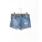 「American Eagle」 デニムショートパンツ 4 ブルー レディース