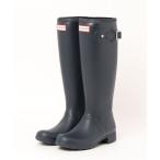 「HUNTER」 レインブーツ - ネイビー レディース
